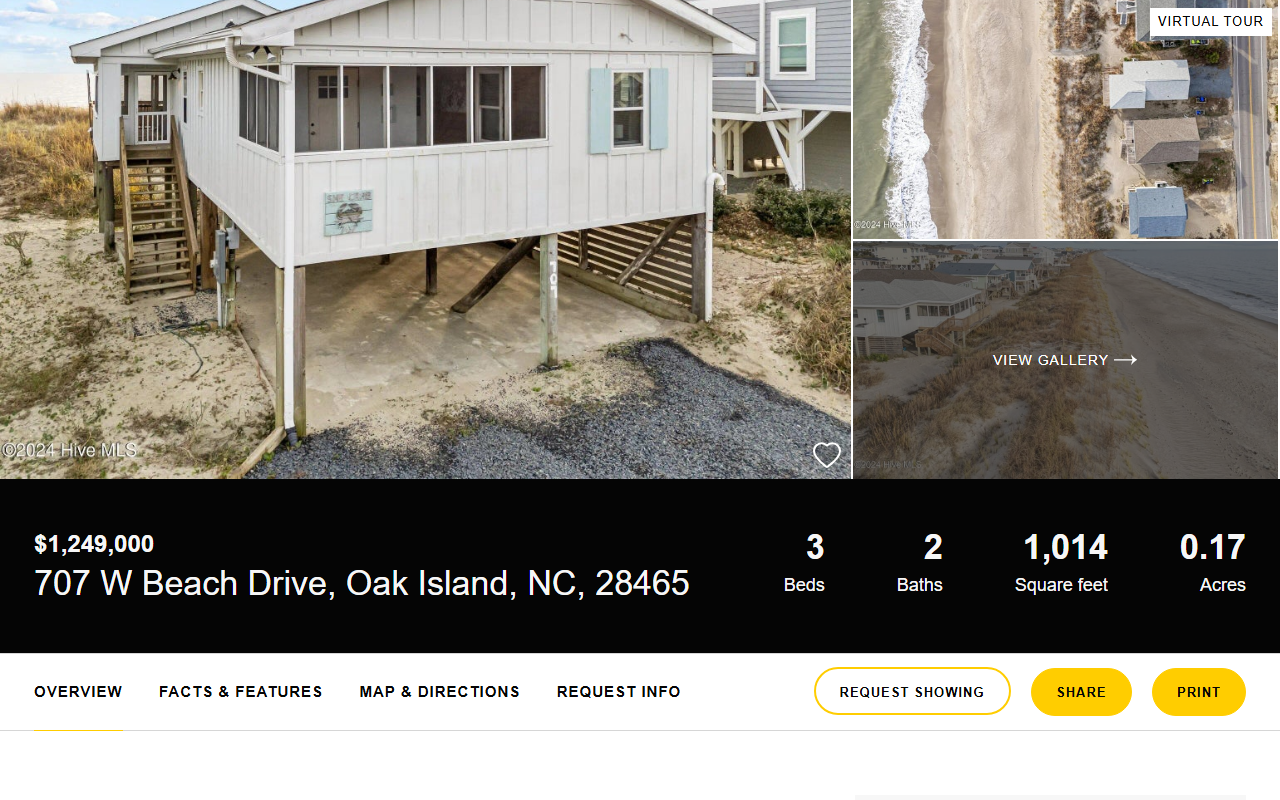 707wbeachdrive.com screenshot