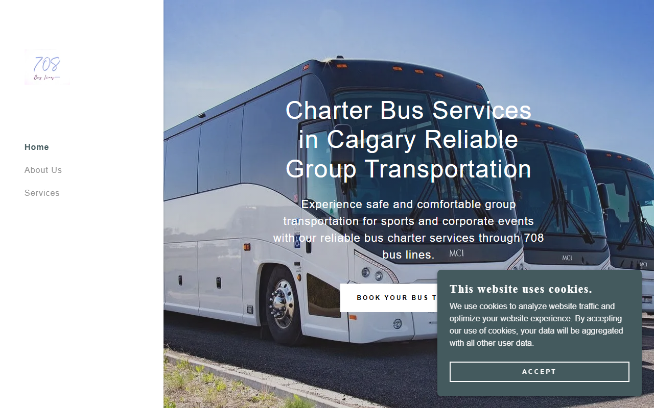 708buslines.com screenshot