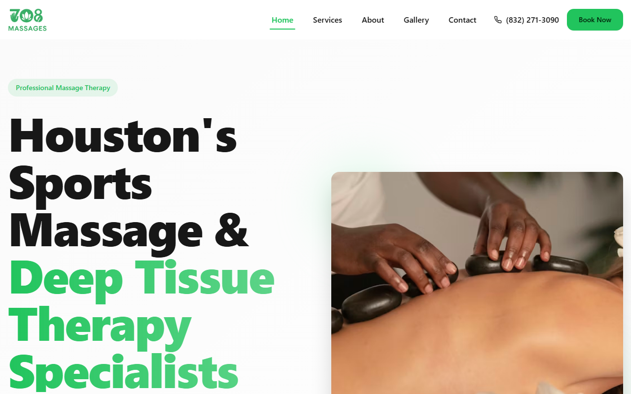 708massages.com screenshot