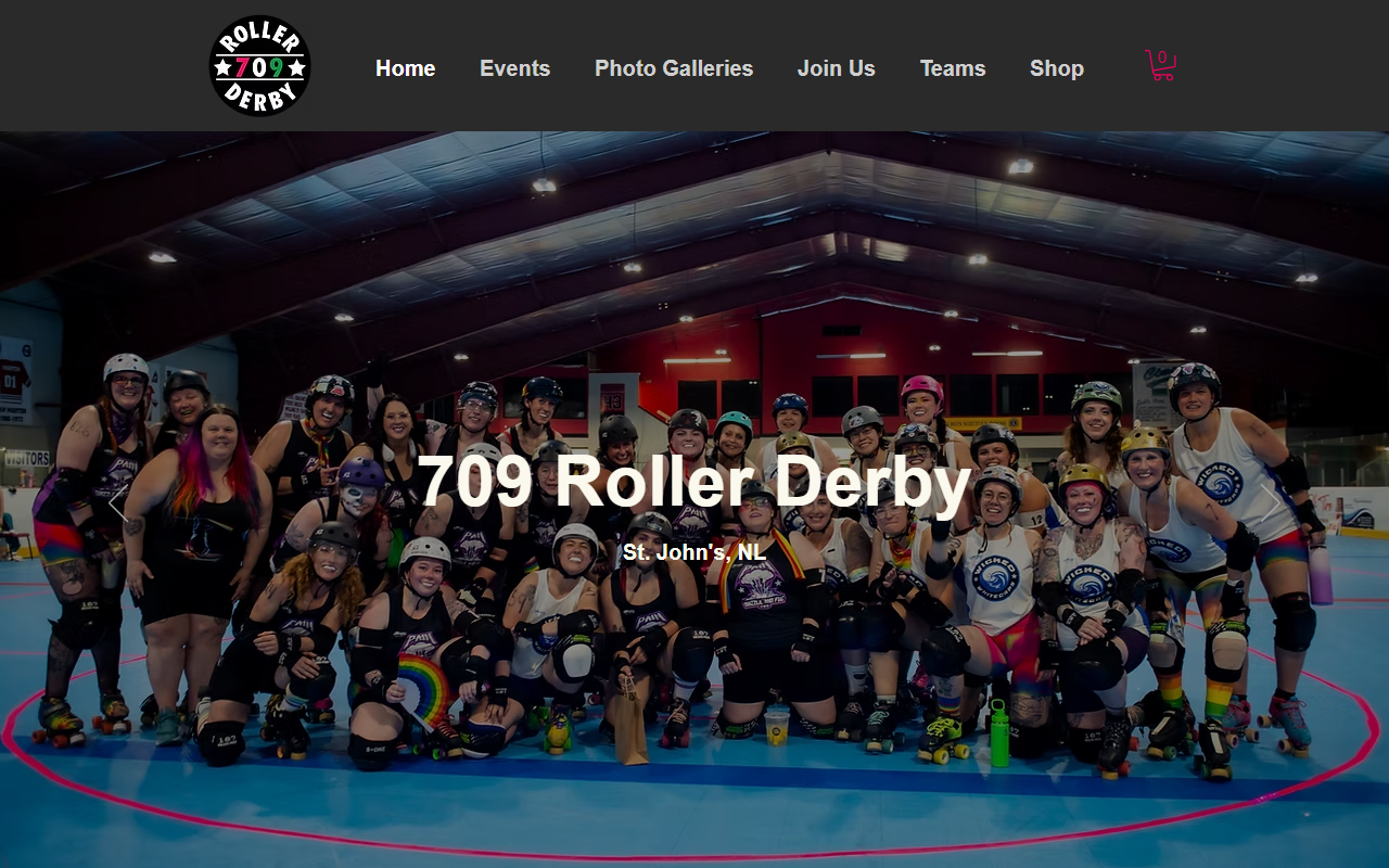 709rollerderby.com screenshot