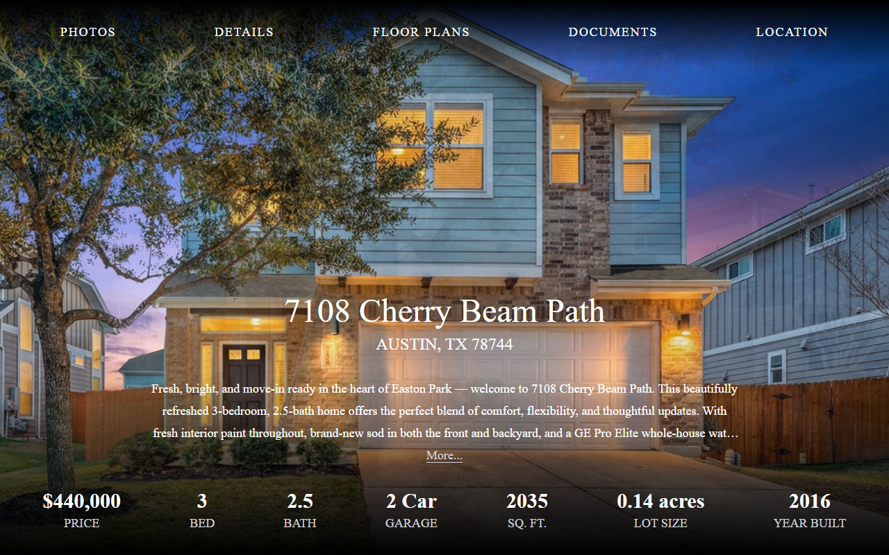 7108cherrybeam.com screenshot