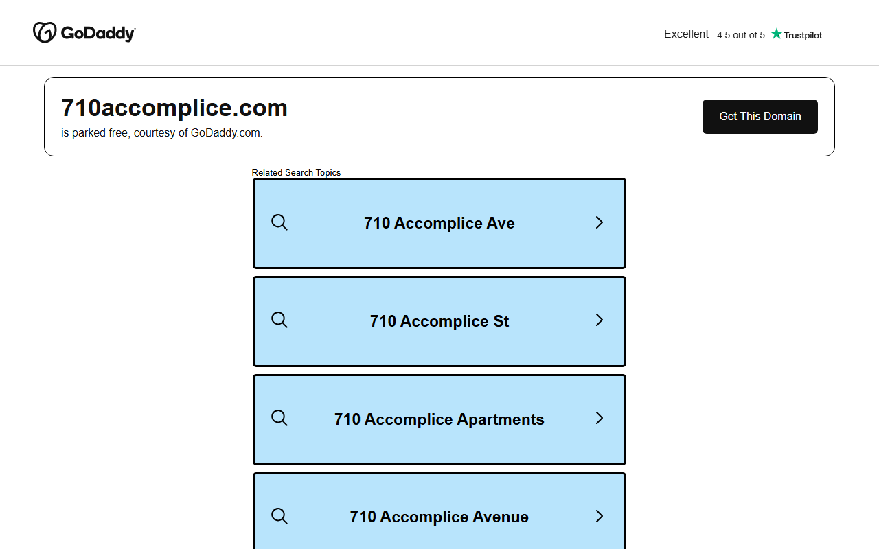 710accomplice.com screenshot