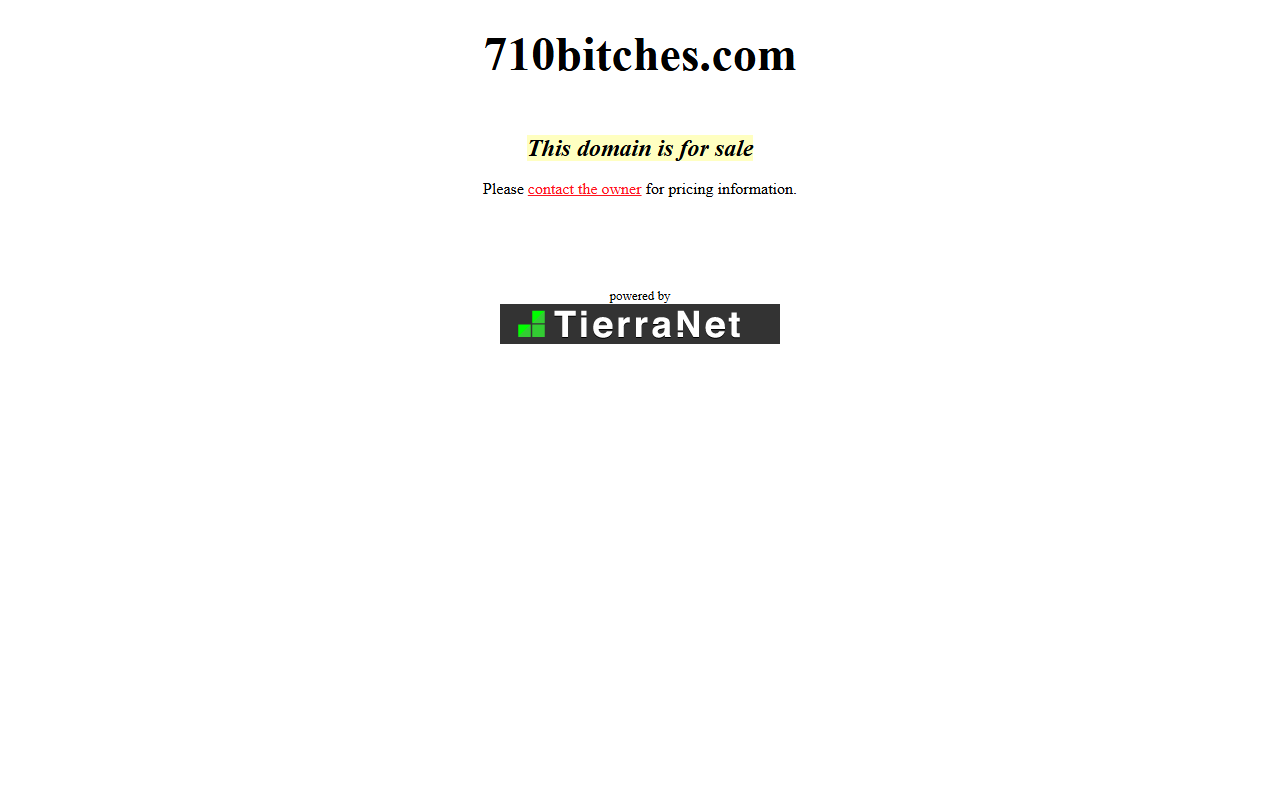 710bitches.com screenshot