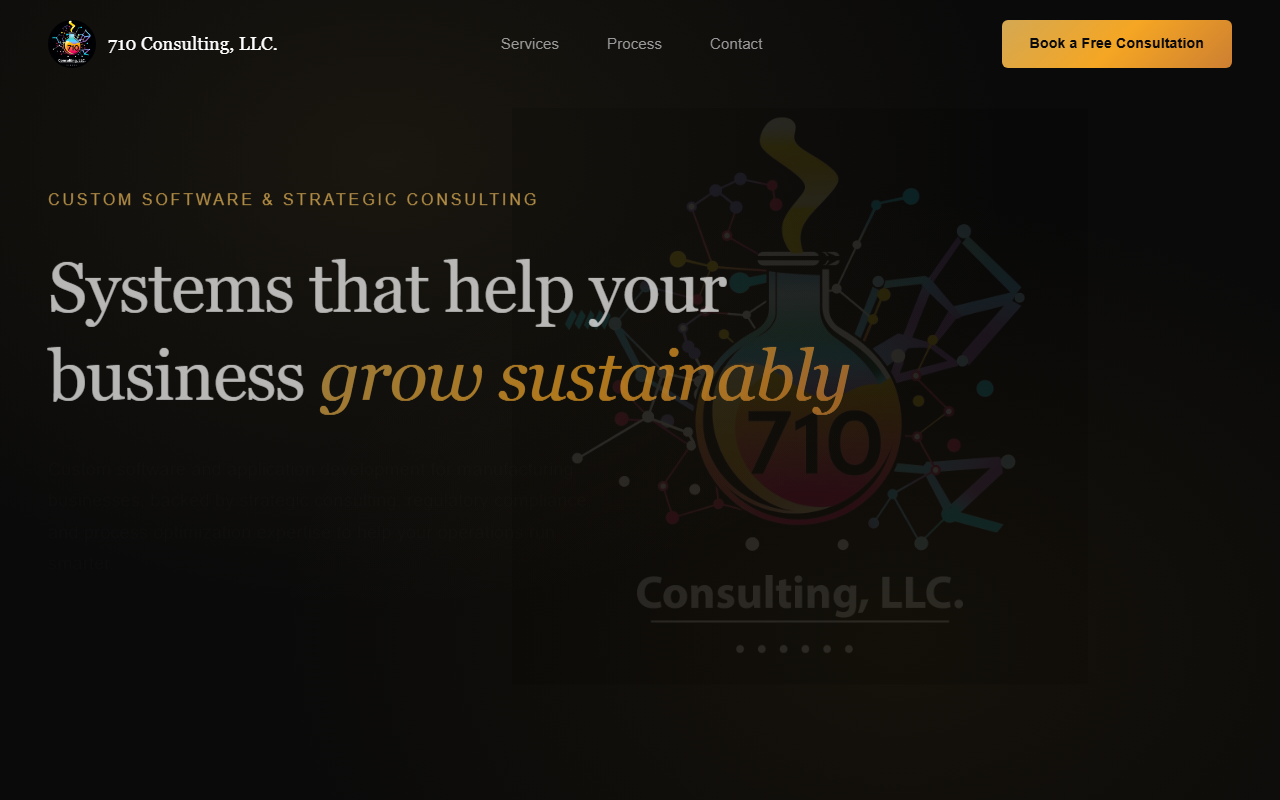 710consultingllc.com screenshot