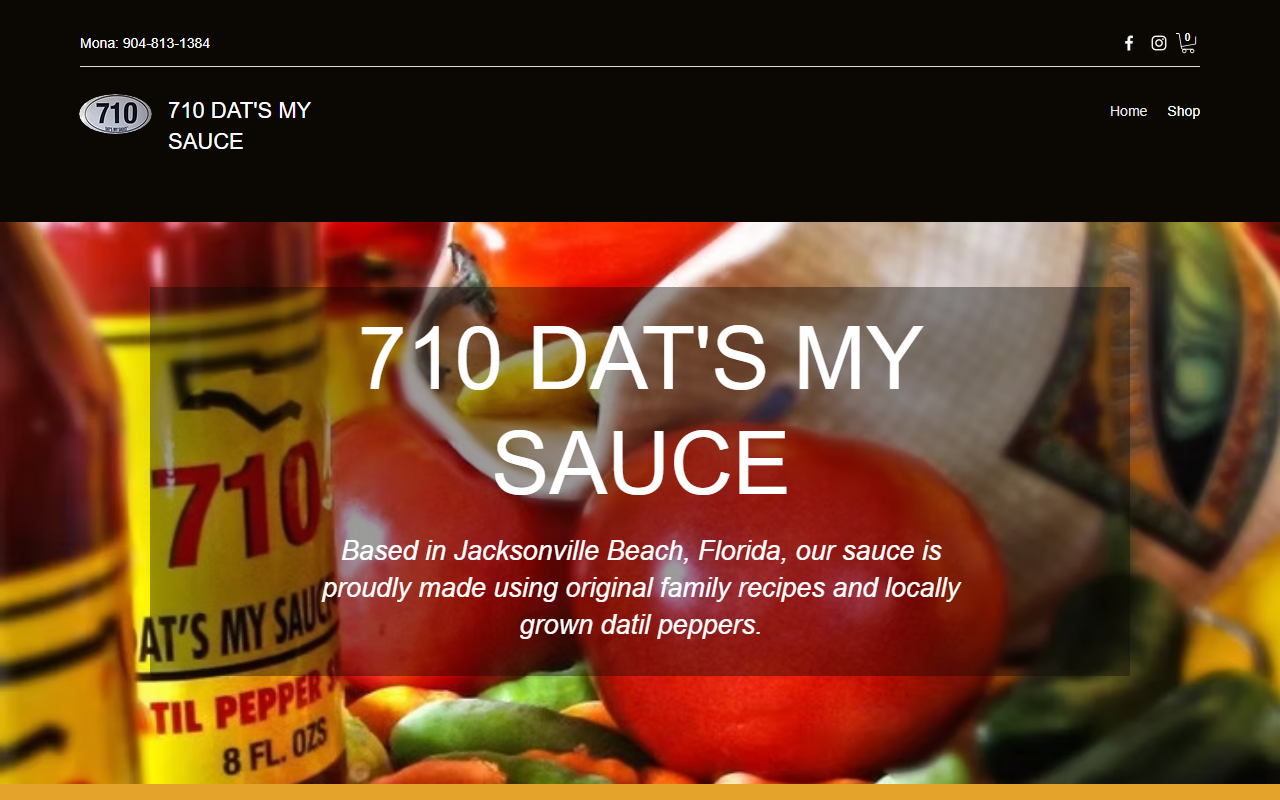 710datsmysauce.com screenshot
