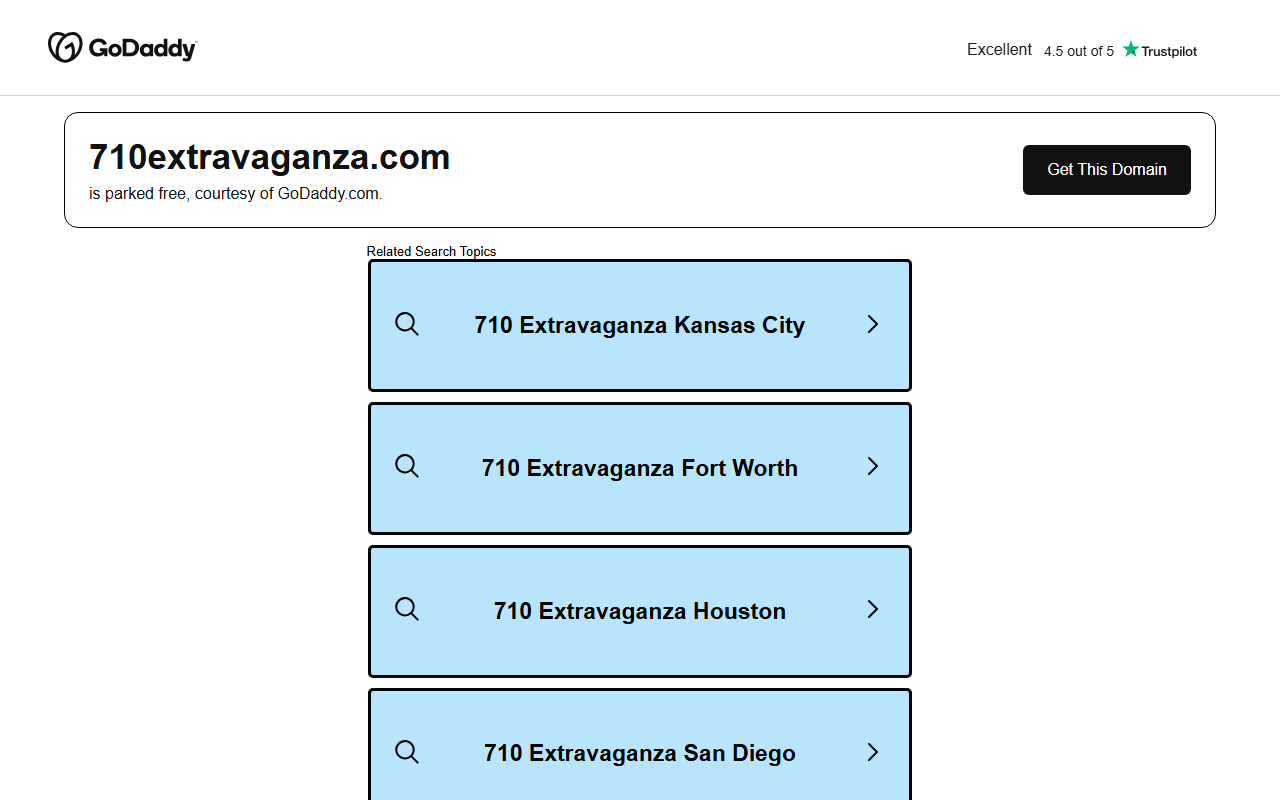 710extravaganza.com screenshot