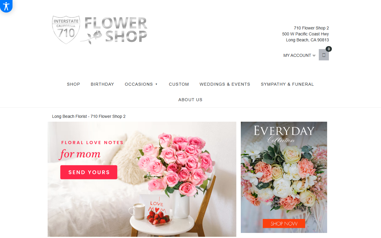 710flowershop2.com screenshot