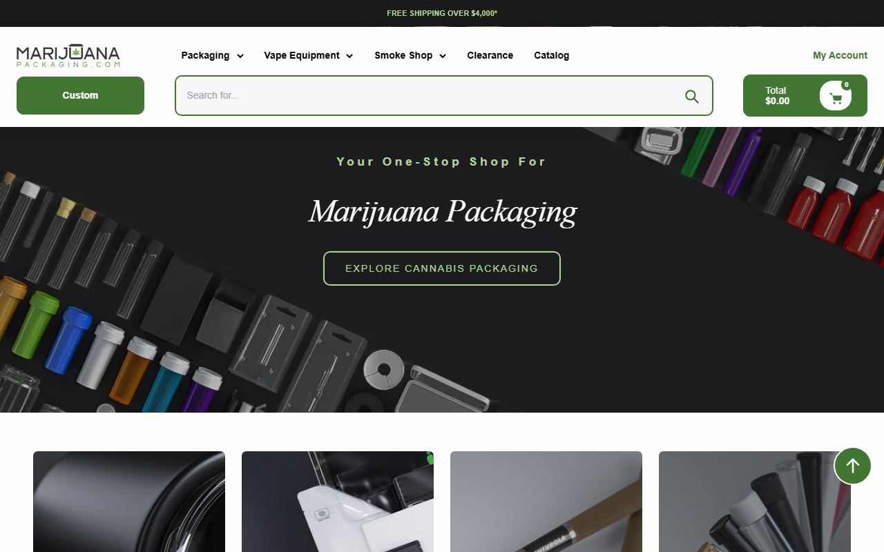 710pakaging.com screenshot