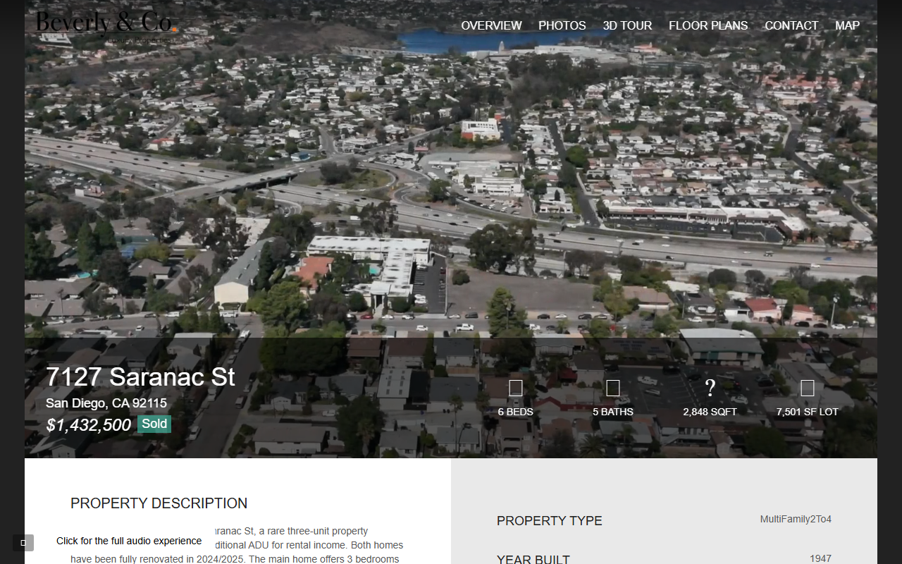 7127saranac.com screenshot