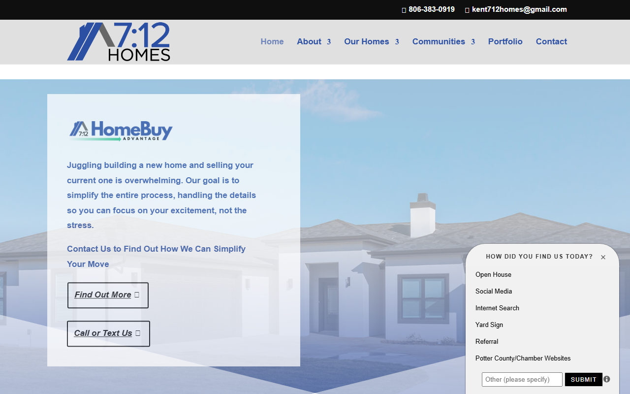 712homesllc.com screenshot