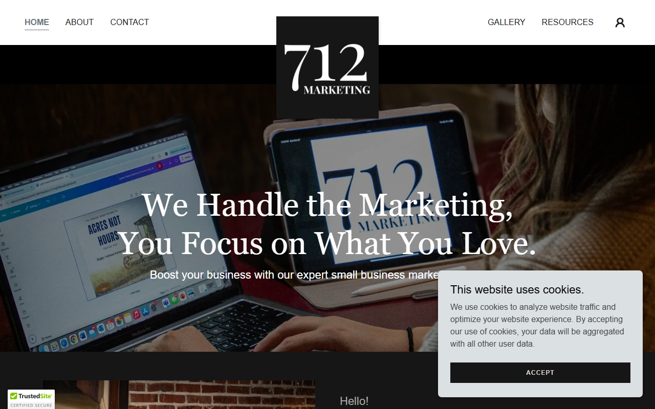 712marketing.com screenshot
