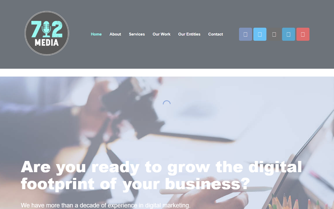 712mediacompany.com screenshot