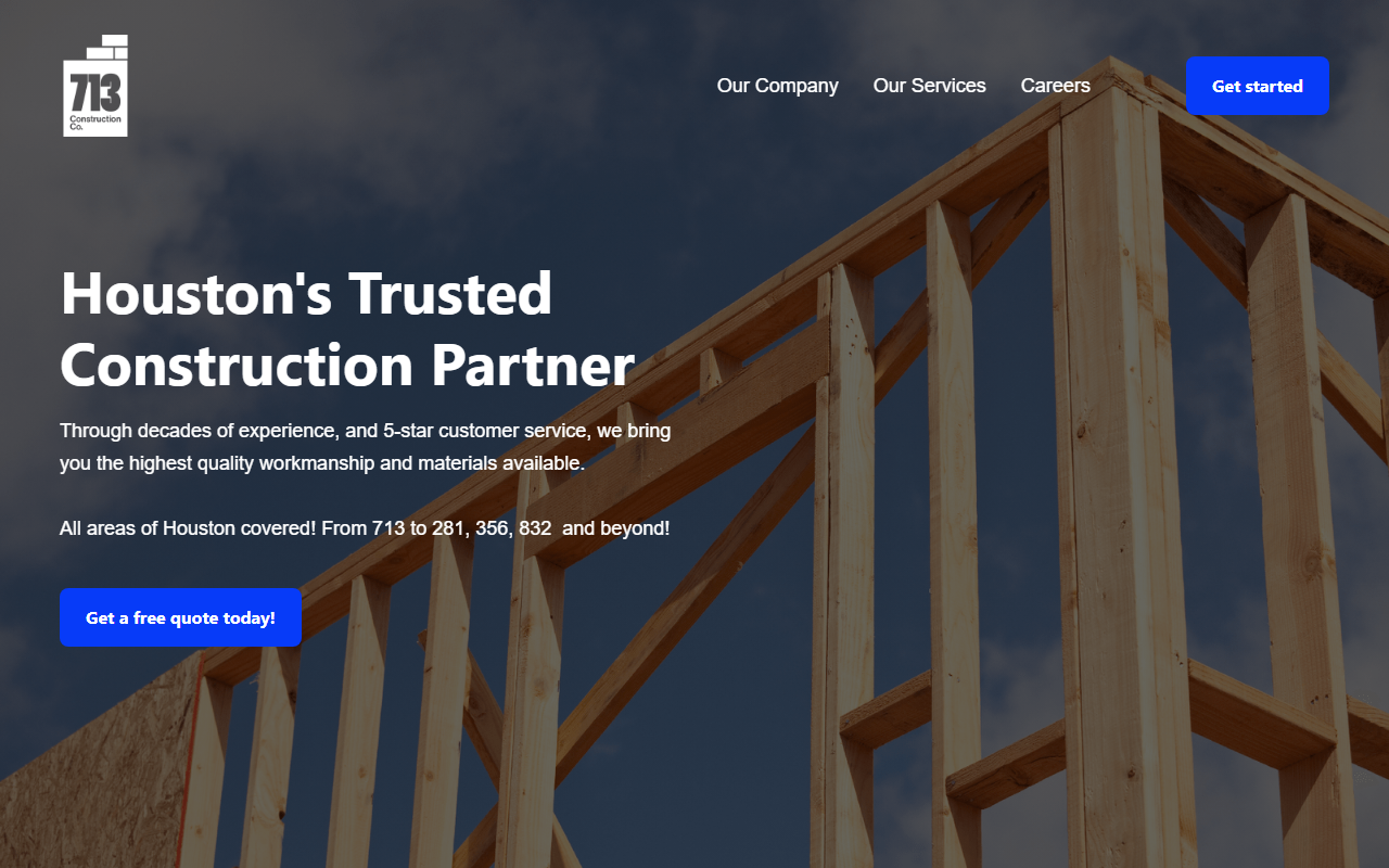 713construction.com screenshot