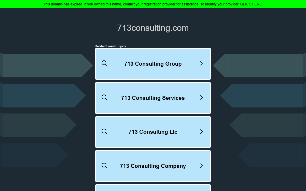 713consulting.com screenshot