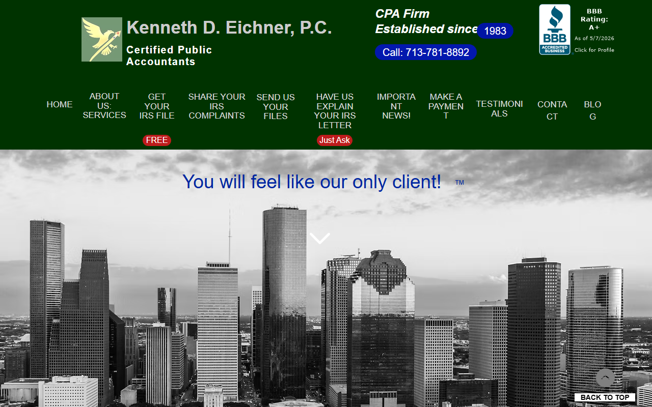 713cpa1040.com screenshot