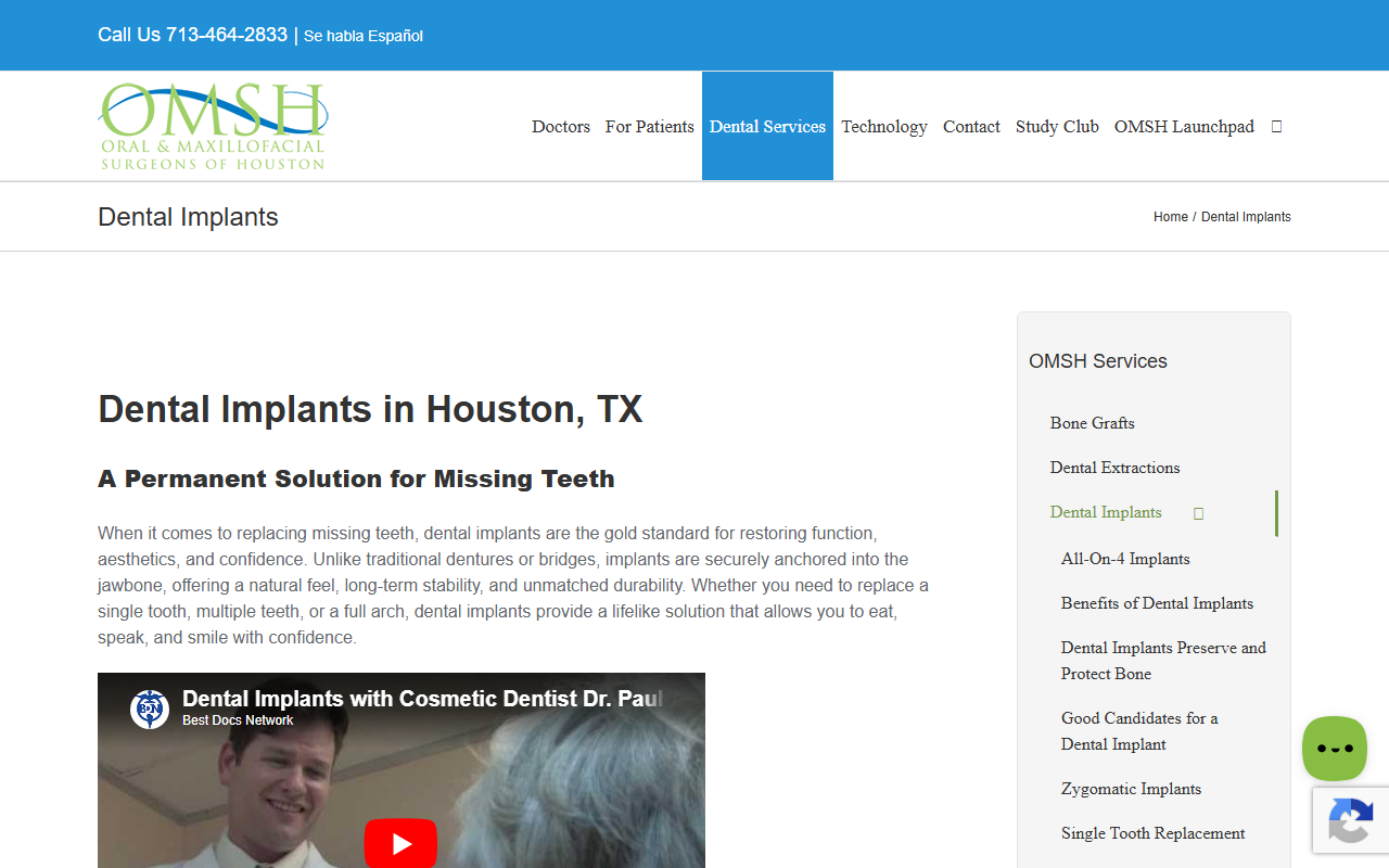 713implant.com screenshot