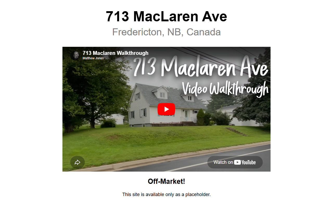 713maclaren.com screenshot