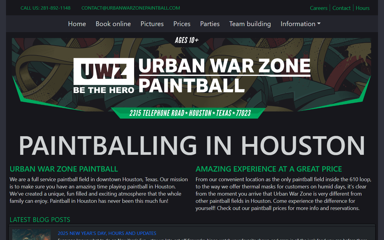713paintball.com screenshot