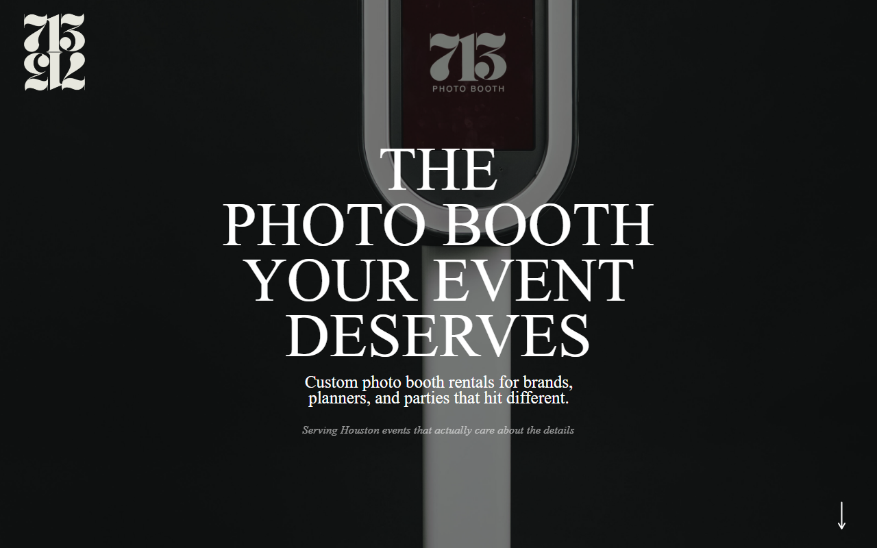 713photobooth.com screenshot