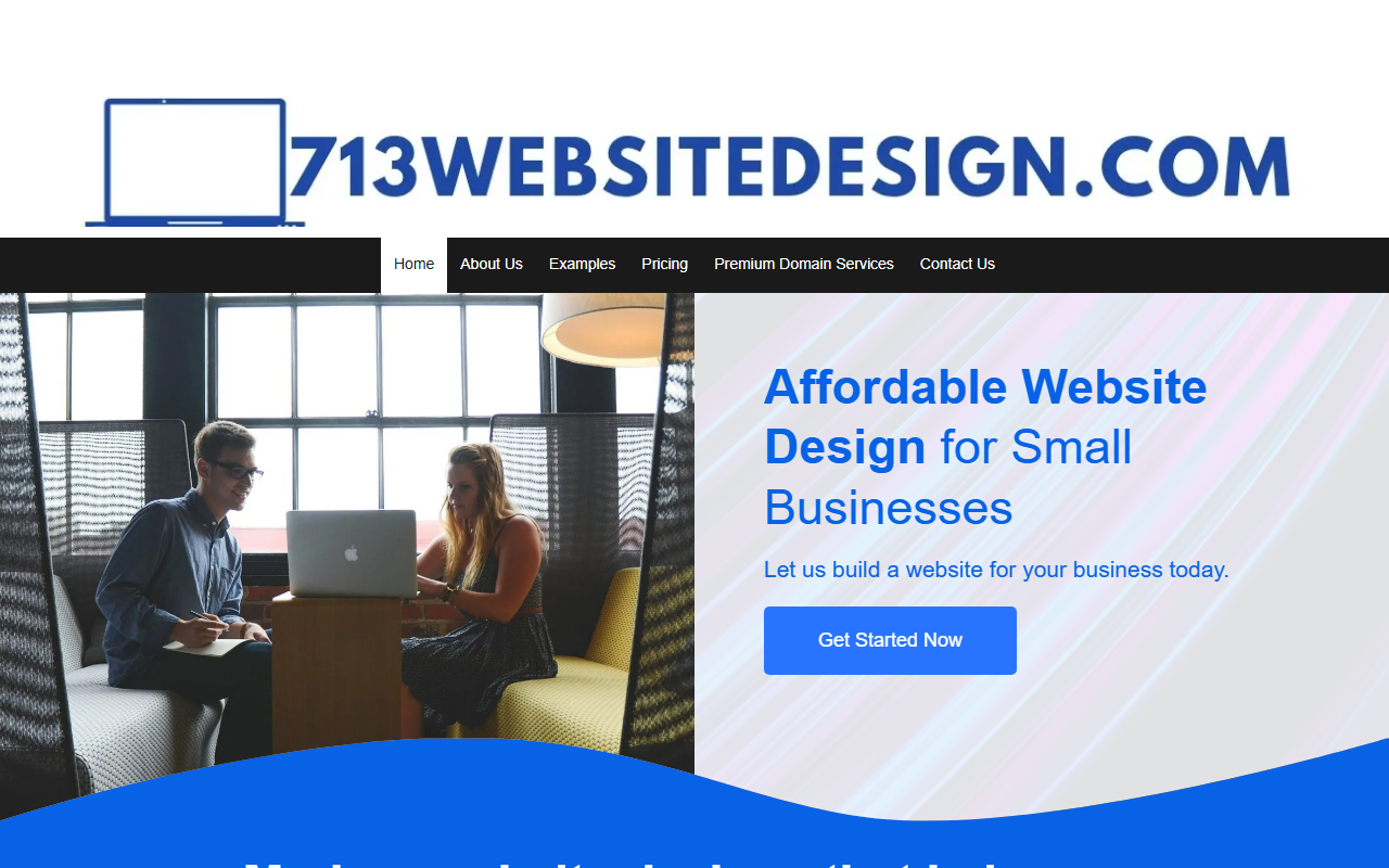 713websitedesign.com screenshot