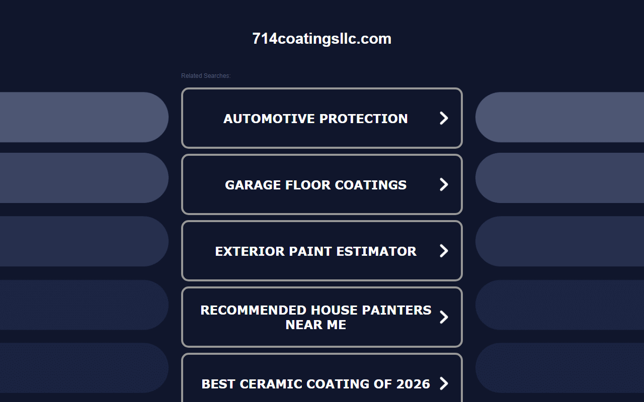 714coatingsllc.com screenshot