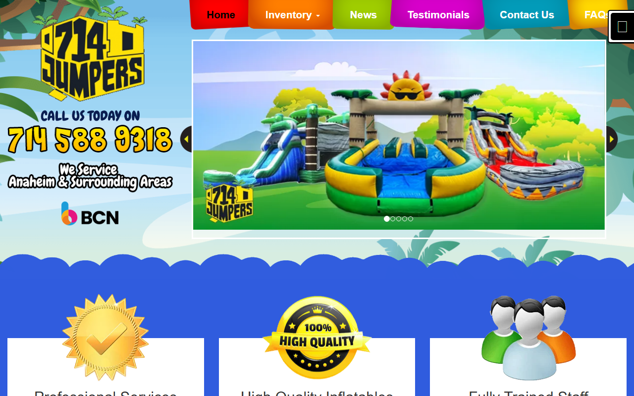 714jumpers.com screenshot
