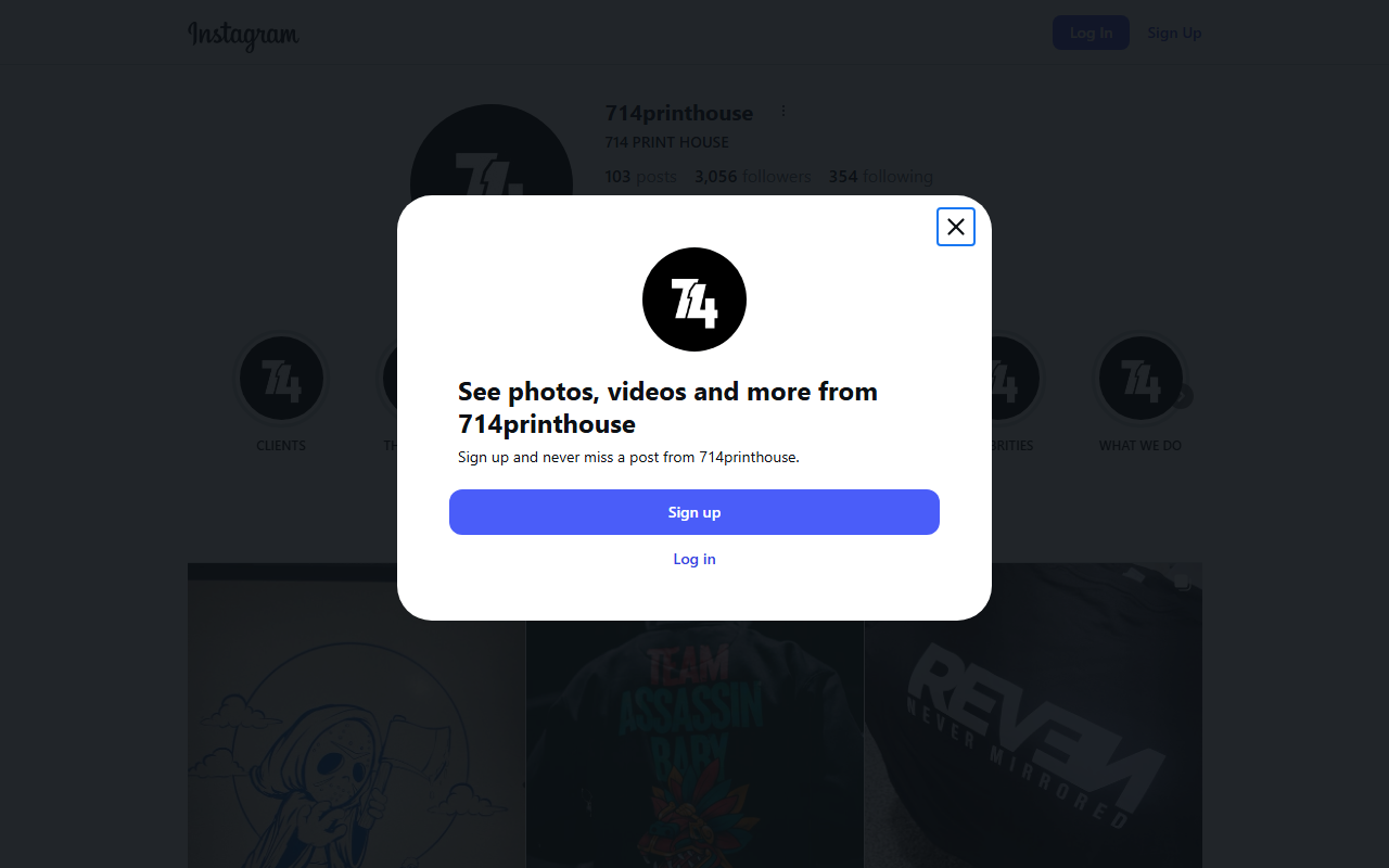 714printhouse.com screenshot