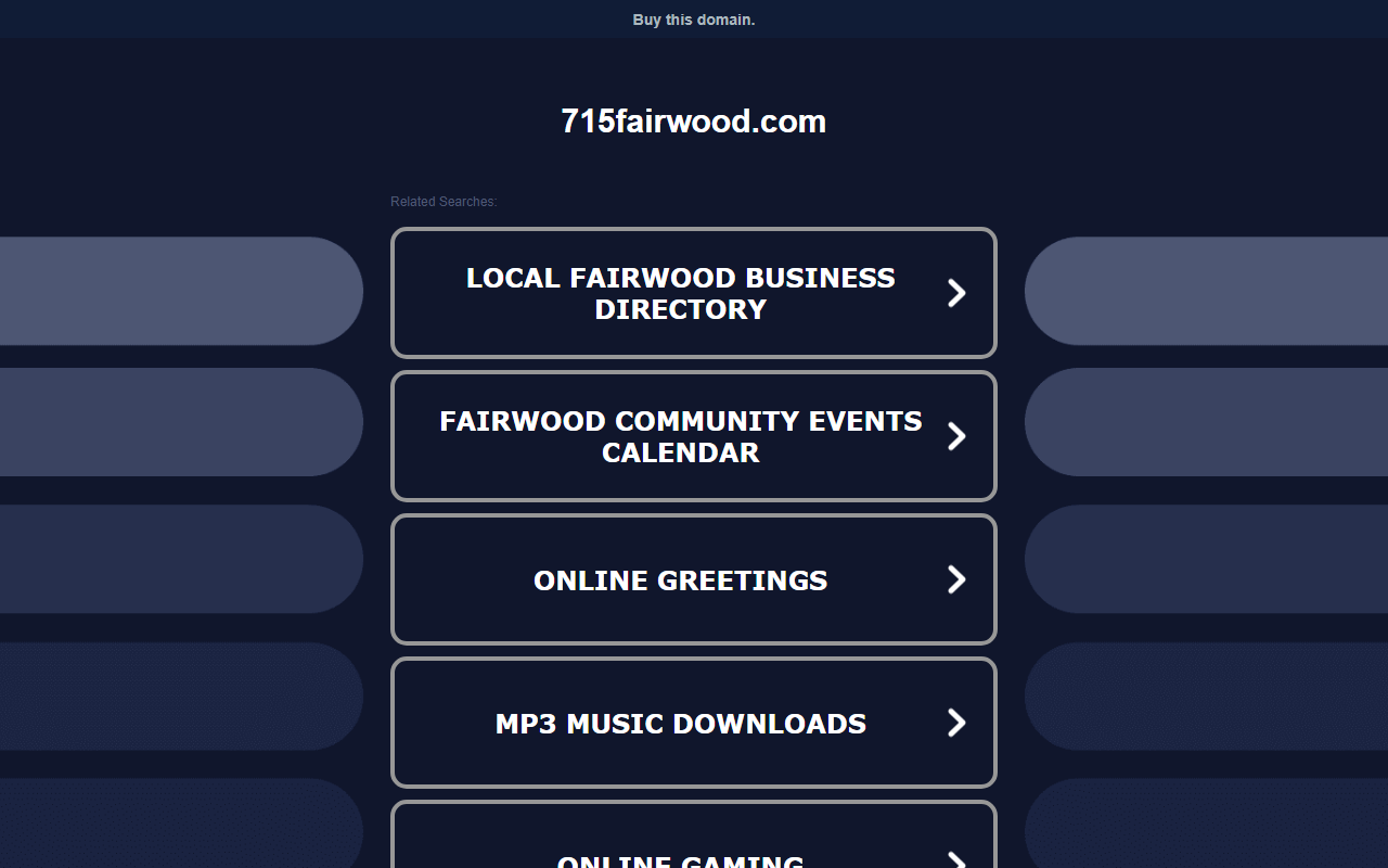 715fairwood.com screenshot