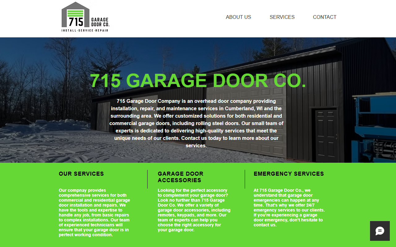 715garagedoor.com screenshot