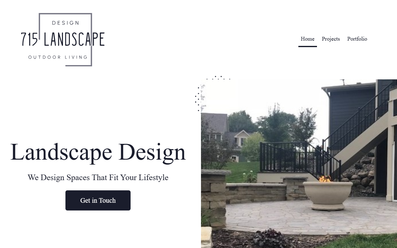 715landscape.com screenshot