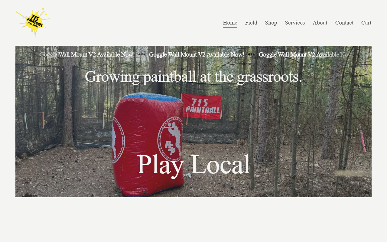 715paintball.com screenshot