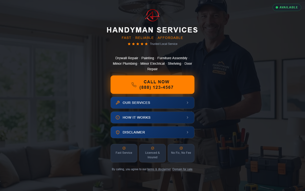 716besthandyman.com screenshot