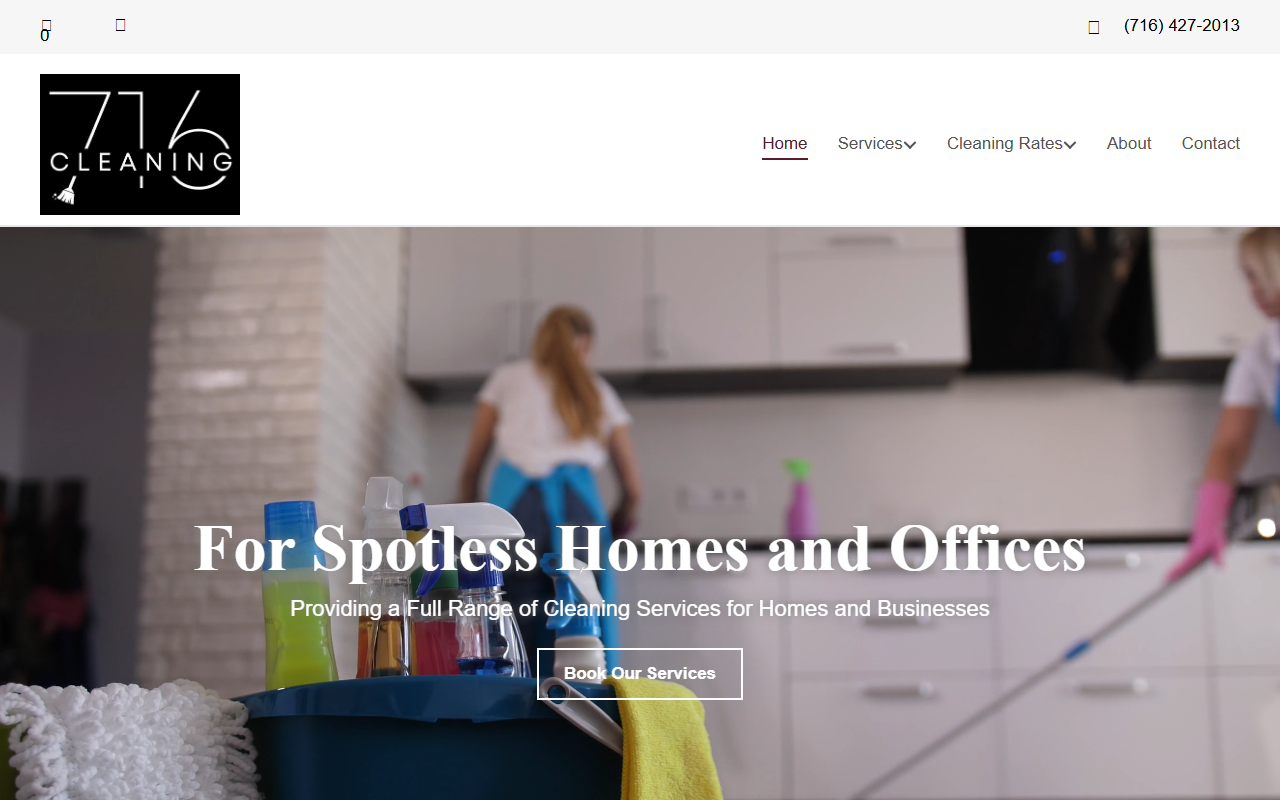 716cleaning.com screenshot