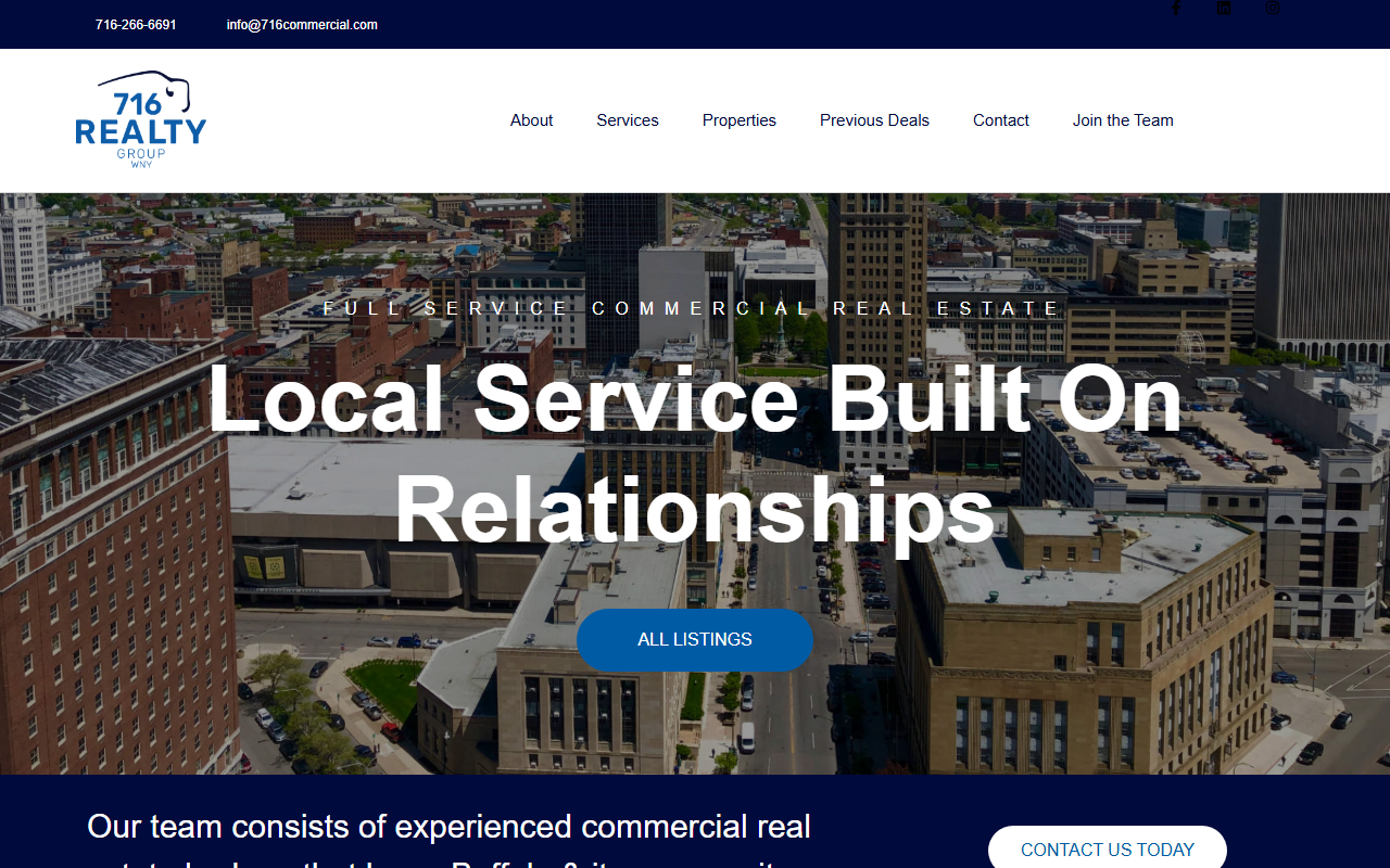 716commercial.com screenshot