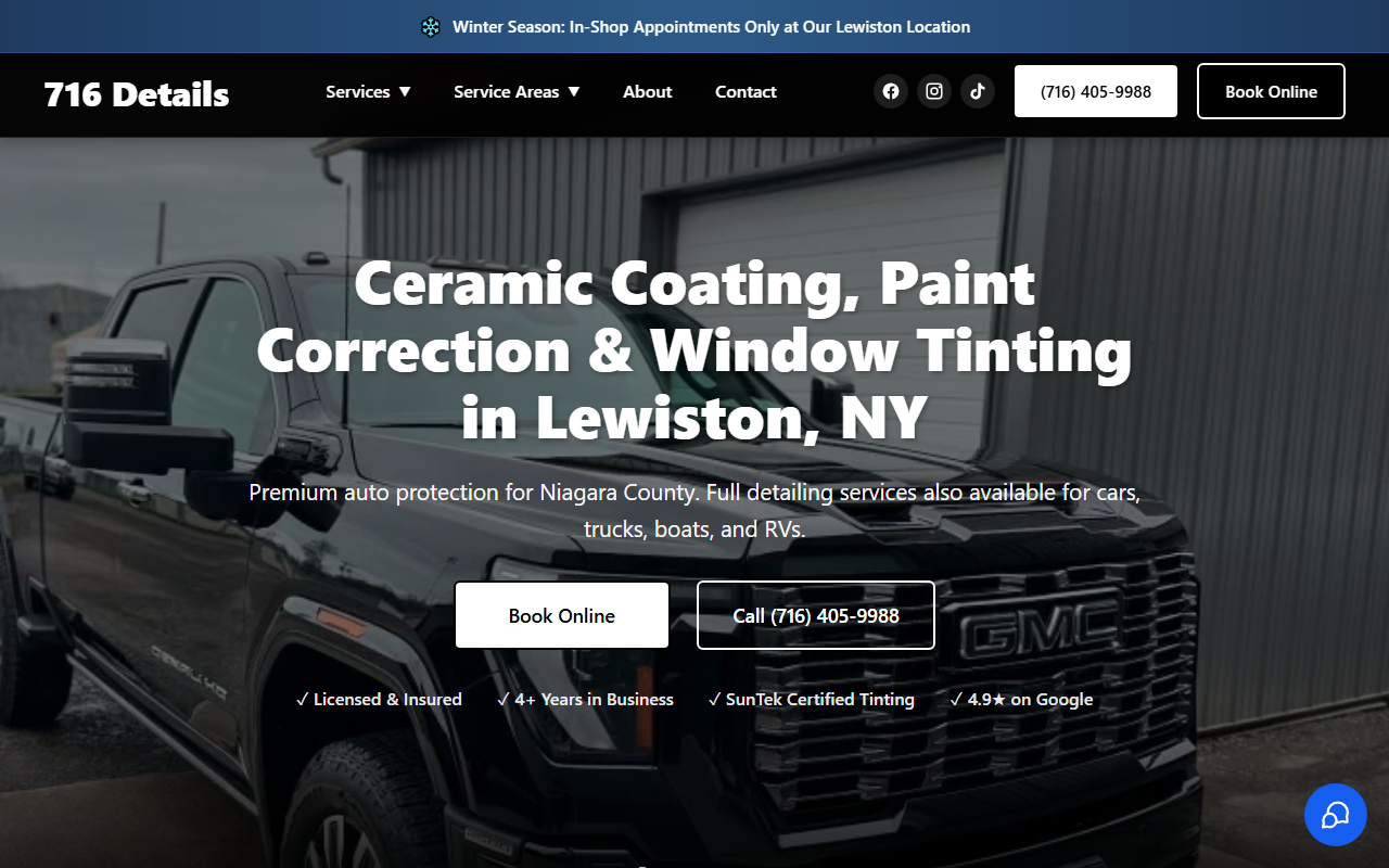 716detailing.com screenshot