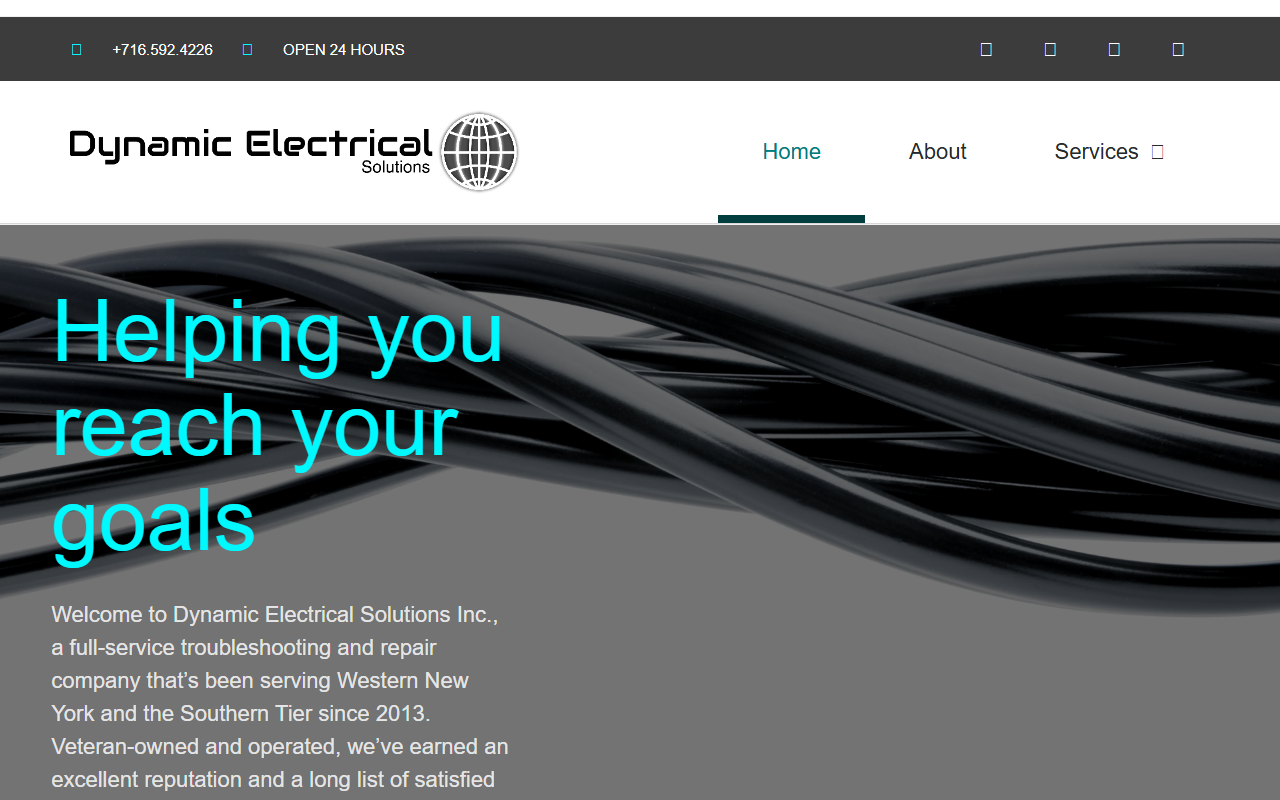 716electrician.com screenshot