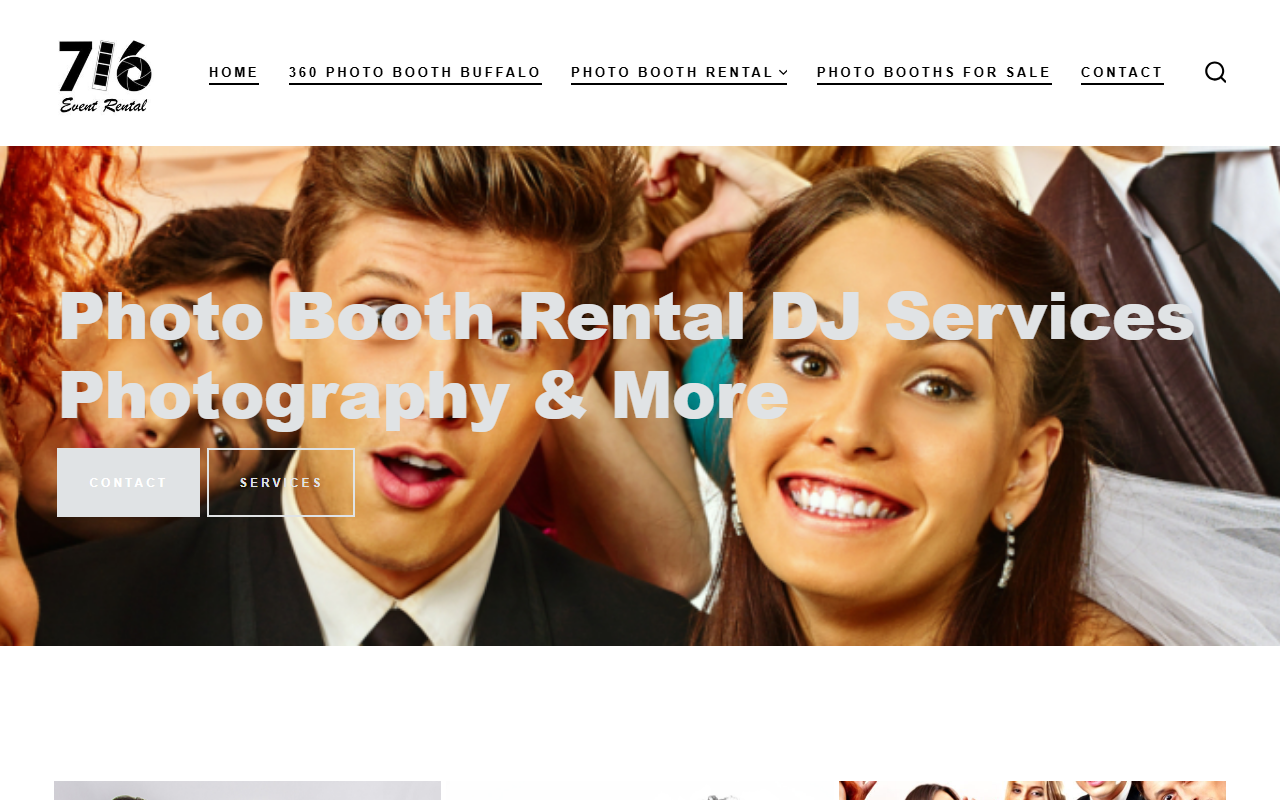 716eventrental.com screenshot