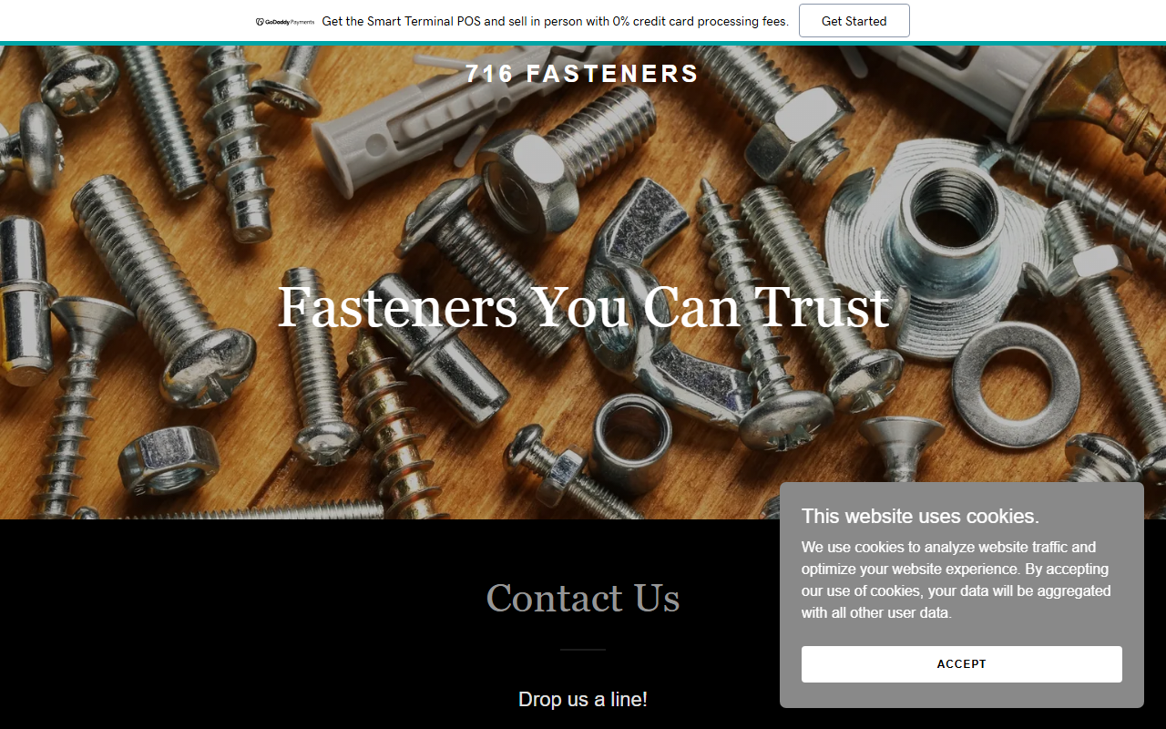 716fasteners.com screenshot