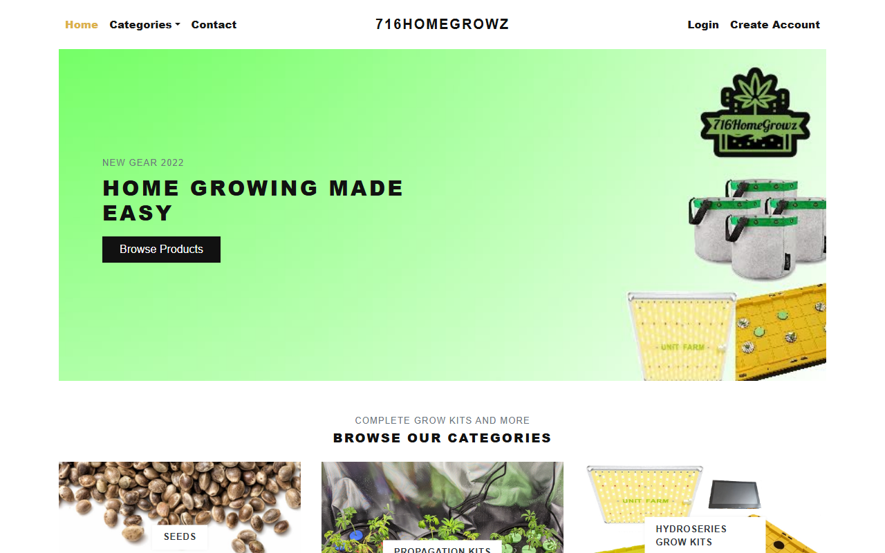 716homegrowz.com screenshot