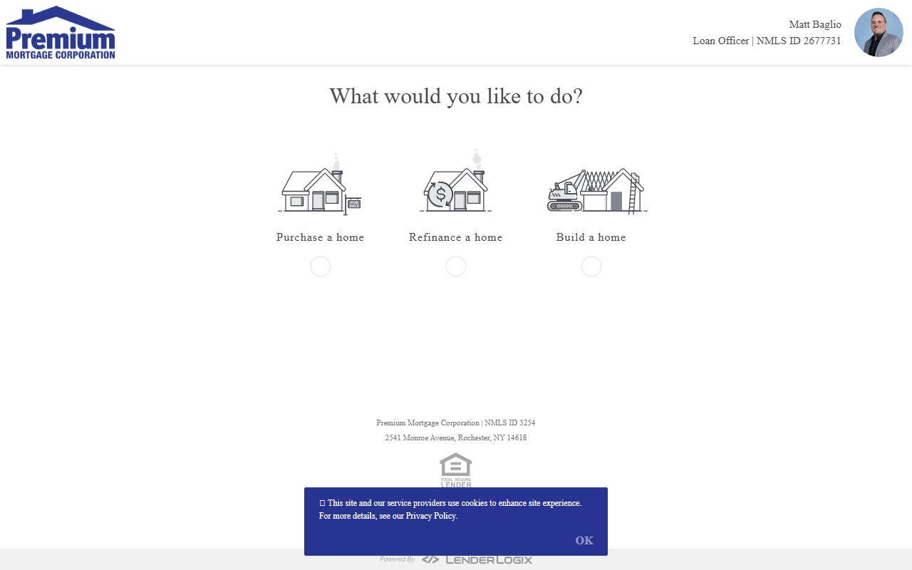 716homeloans.com screenshot