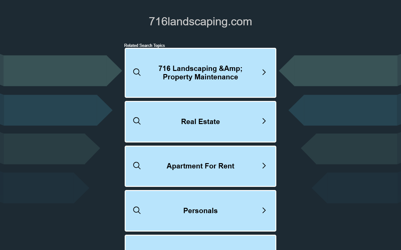 716landscaping.com screenshot