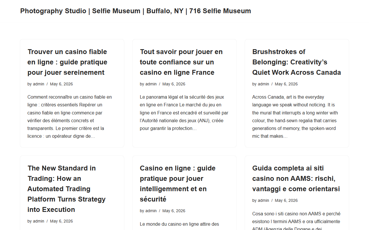 716selfiebuffalo.com screenshot