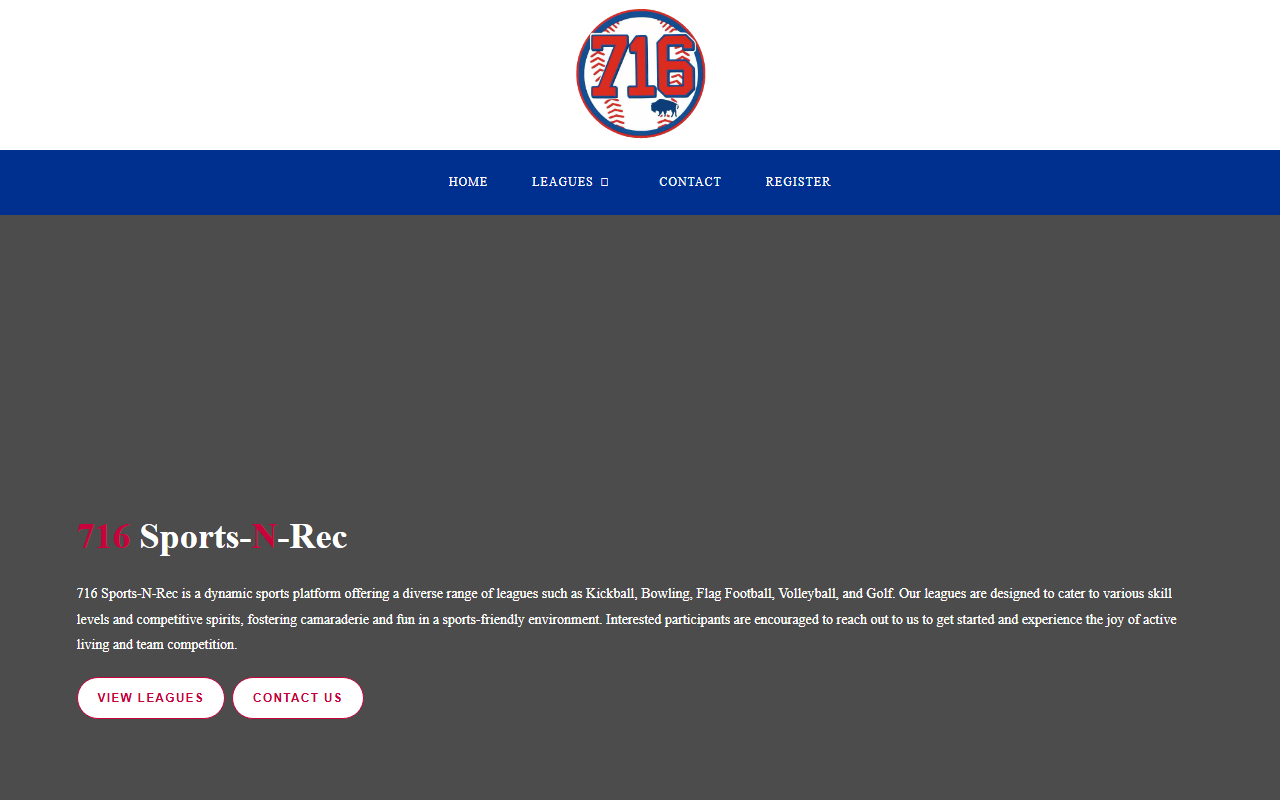 716sportsnrec.com screenshot