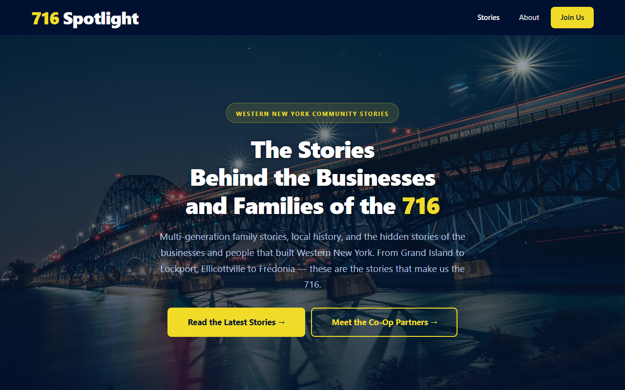 716spotlight.com screenshot
