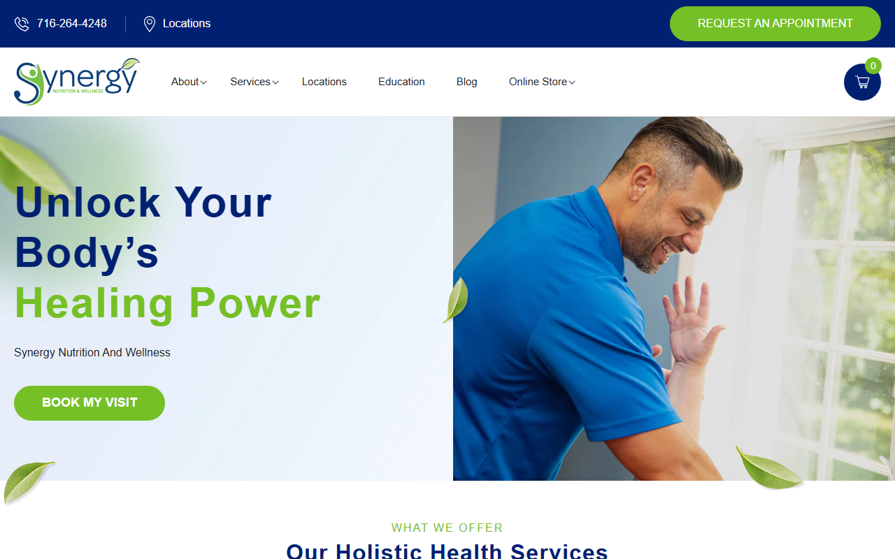 716synergy.com screenshot
