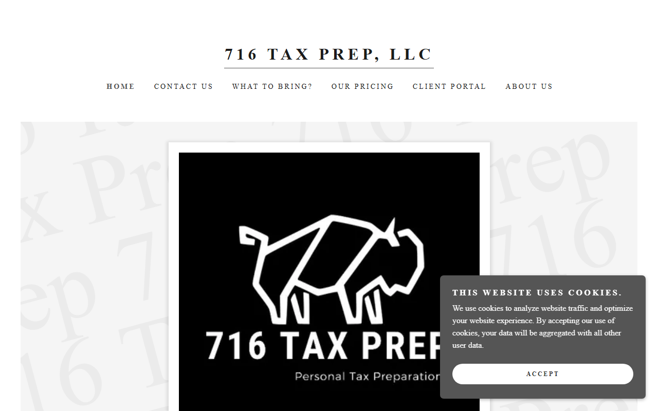 716taxprep.com screenshot