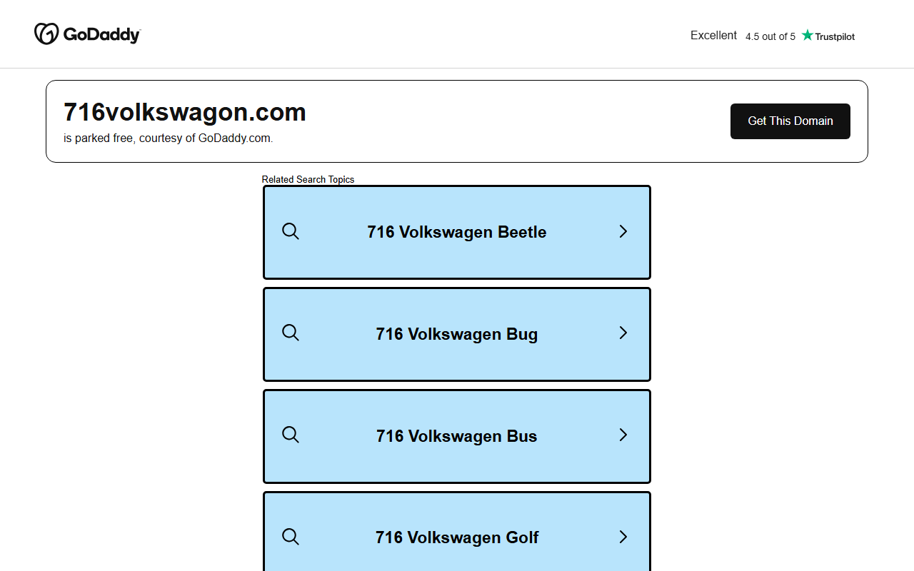 716volkswagon.com screenshot