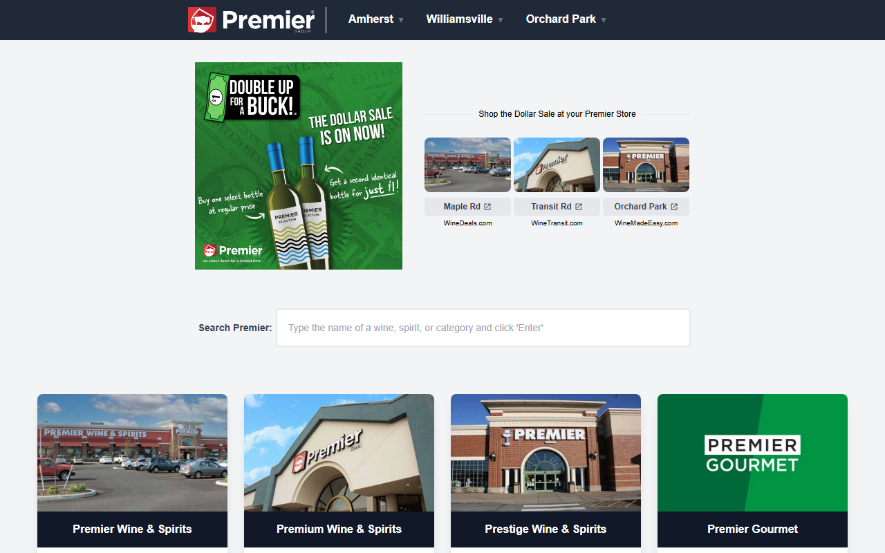 716winestore.com screenshot
