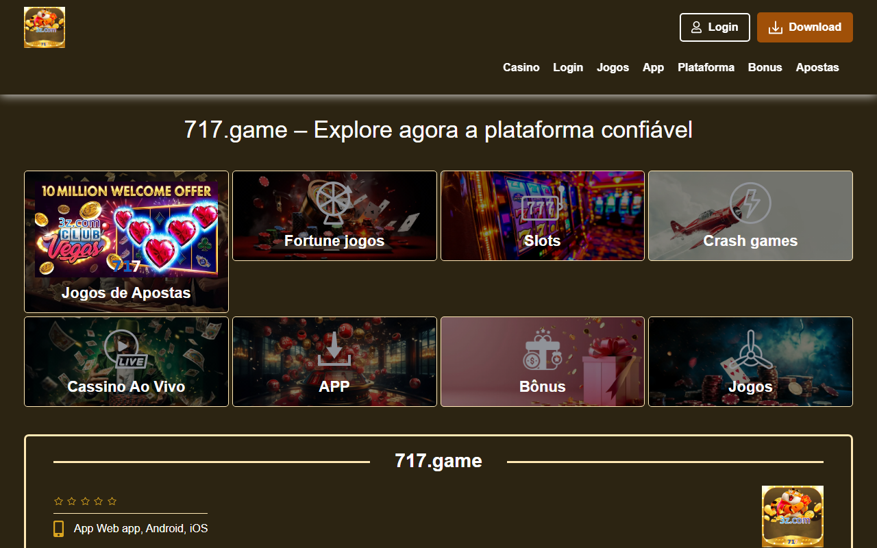 717-plataforma.com screenshot