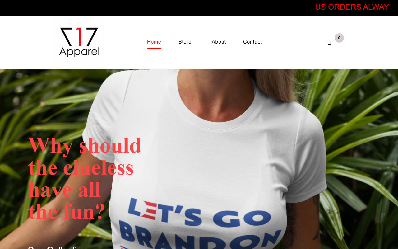 717apparel.com screenshot